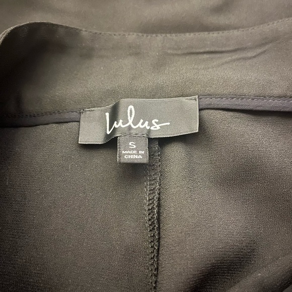 LULUS PANTS WITH DIAMOND TRIM ON SIDE - Picture 2 of 4